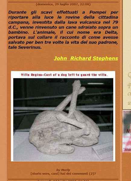 In the book Dog Quotations, (In Italian)