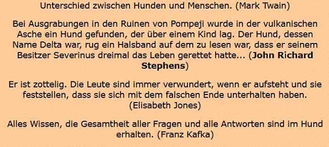 In the book Dog Quotations.